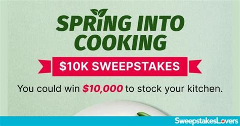 Food Network Sweepstakes .